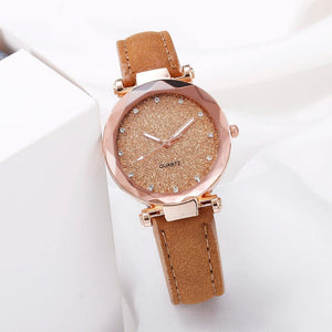 Casual Women Romantic Starry Sky Wrist Watch - Ctoox