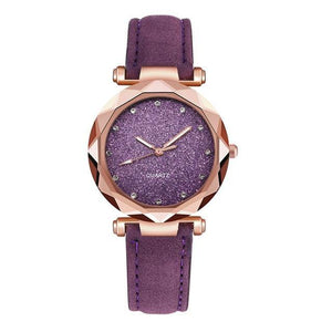 Casual Women Romantic Starry Sky Wrist Watch - Ctoox