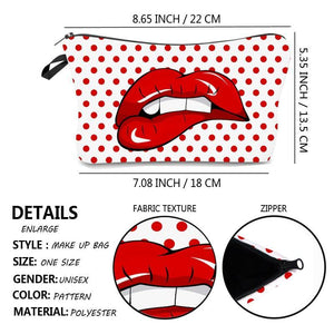 Printing Makeup Bags With Multi color Pattern - Ctoox