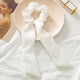 Ponytail Scarf Elastic Hair Rope for Women