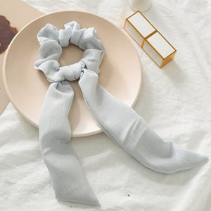 Ponytail Scarf Elastic Hair Rope for Women