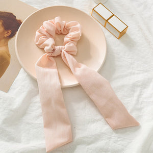 Ponytail Scarf Elastic Hair Rope for Women