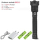 Led flashlight 90000 lumens xhp70.2 most powerful flashlight - Ctoox