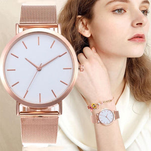Women's Watches Rose Gold Simple Fashion - Ctoox