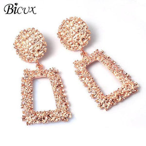 Gold Drop Earrings - Ctoox