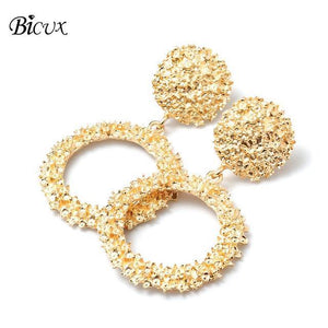 Gold Drop Earrings - Ctoox