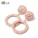 Gold Drop Earrings - Ctoox