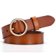 Gold buckle jeans wild belts for women