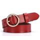 Gold buckle jeans wild belts for women