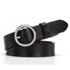 Gold buckle jeans wild belts for women