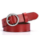Gold buckle jeans wild belts for women