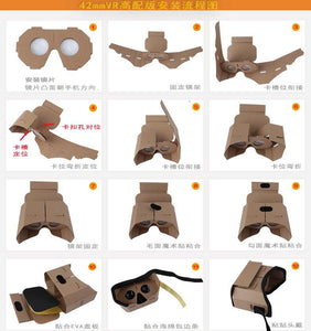 Light Castle Google Cardboard VR Glasses - Ctoox
