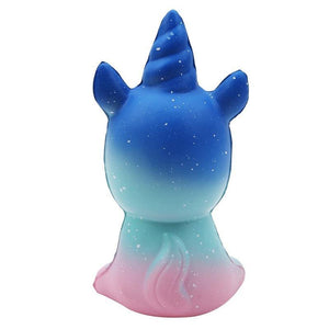 Jumbo Kawaii Colorful Galaxy Unicorn Squishy Doll - Ctoox