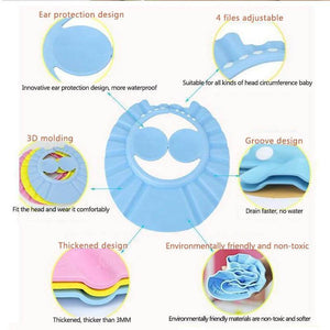 Children Waterproof Shower Cap - Ctoox