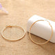 Trendy Large Hoop Earrings - Ctoox