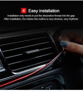 Car Flexible Interior Decoration Moulding Strips - Ctoox