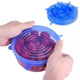 Reusable silicon stretch lids 6pcs - Ctoox