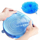 Reusable silicon stretch lids 6pcs - Ctoox