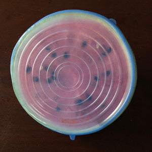 Reusable silicon stretch lids 6pcs - Ctoox