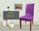 Flower Printing Removable Chair Cover - Ctoox