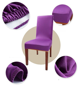 Flower Printing Removable Chair Cover - Ctoox