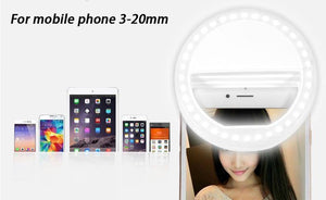 Mobile phone Selfie Ring Flash lens - Ctoox