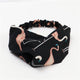 Women  Headband Vintage Cross Knot Elastic
