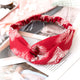 Women  Headband Vintage Cross Knot Elastic