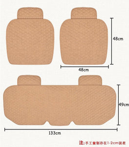 Linen Fabric Car Seat Cover - Ctoox