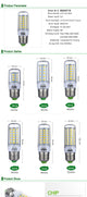 E27 LED Lamp E14 LED Bulb - Ctoox