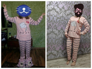 Women Pajamas Set Spring Autumn - Ctoox