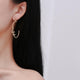 Punk Human Face Drop Earrings - Ctoox