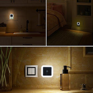 LED Night Light Mini Light Sensor Control 110V 220V - Ctoox
