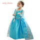 Fancy Girl Princess Elsa Dress - Ctoox