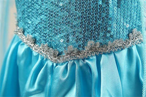 Fancy Girl Princess Elsa Dress - Ctoox
