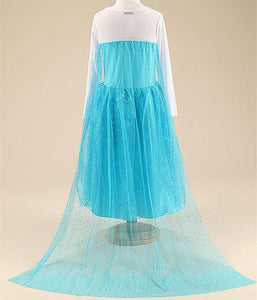 Fancy Girl Princess Elsa Dress - Ctoox