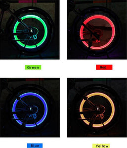 Bike Wheel  valve caps LED Light - Ctoox