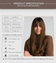 Element 18" Long Synthetic Wig - Ctoox