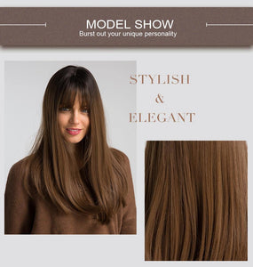 Element 18" Long Synthetic Wig - Ctoox