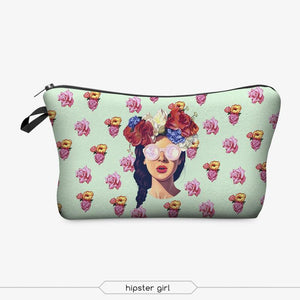 Printing Makeup Bags With Multi color Pattern - Ctoox