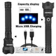 Led flashlight 90000 lumens xhp70.2 most powerful flashlight - Ctoox