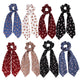 Ponytail Scarf Elastic Hair Rope for Women