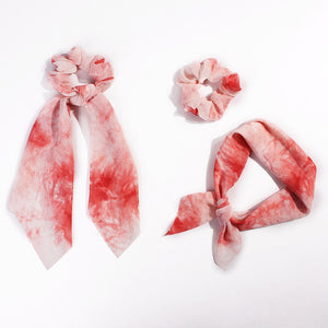 Ponytail Scarf Elastic Hair Rope for Women