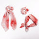 Ponytail Scarf Elastic Hair Rope for Women