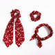 Ponytail Scarf Elastic Hair Rope for Women