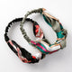 Fabric Cross Knotted Bow Chiffon Floral Hair Band