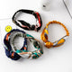 Fabric Cross Knotted Bow Chiffon Floral Hair Band