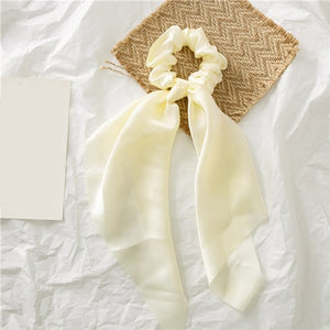 Ponytail Scarf Elastic Hair Rope for Women