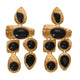 Crystal Acrylic Drop Earrings Handmade