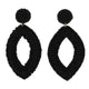 Crystal Acrylic Drop Earrings Handmade - Ctoox